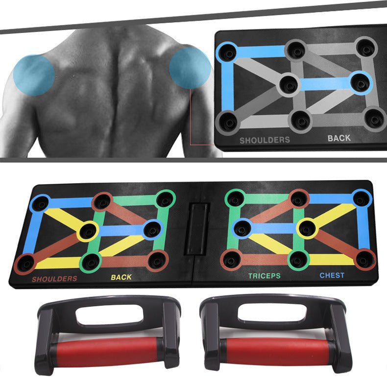 Push-up stand male fitness equipment s-shaped push-up exerciser beginner multifunctional push-up board