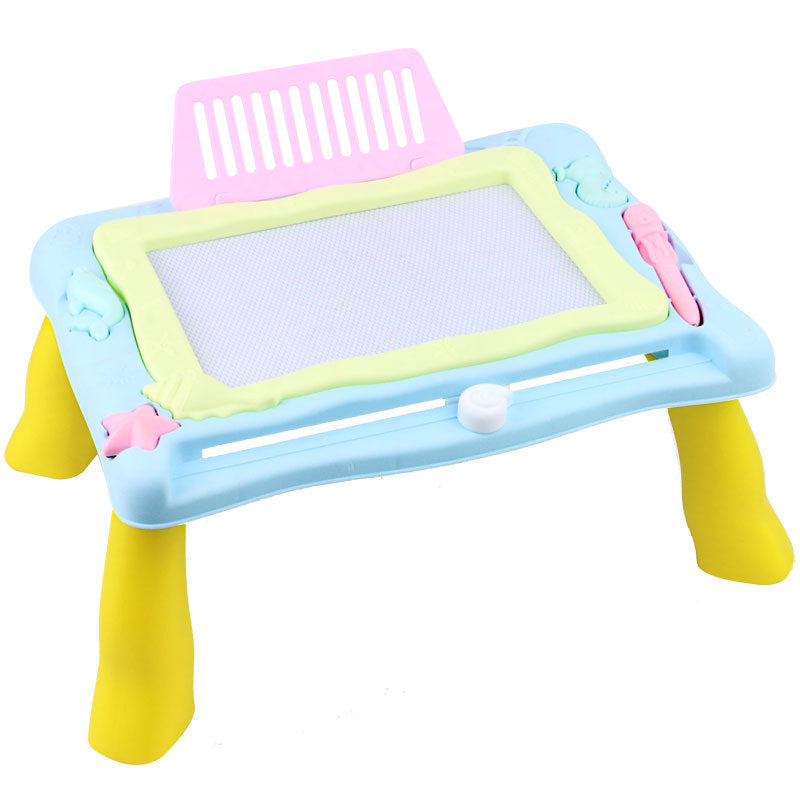 Children's drawing board color magnetic writing board infant puzzle small blackboard baby doodle toys 2-3-5 years old