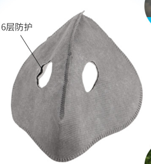 Sports outdoor mountain bike riding mask activated carbon face mask pm2.5 anti-fog warm and dust-proof