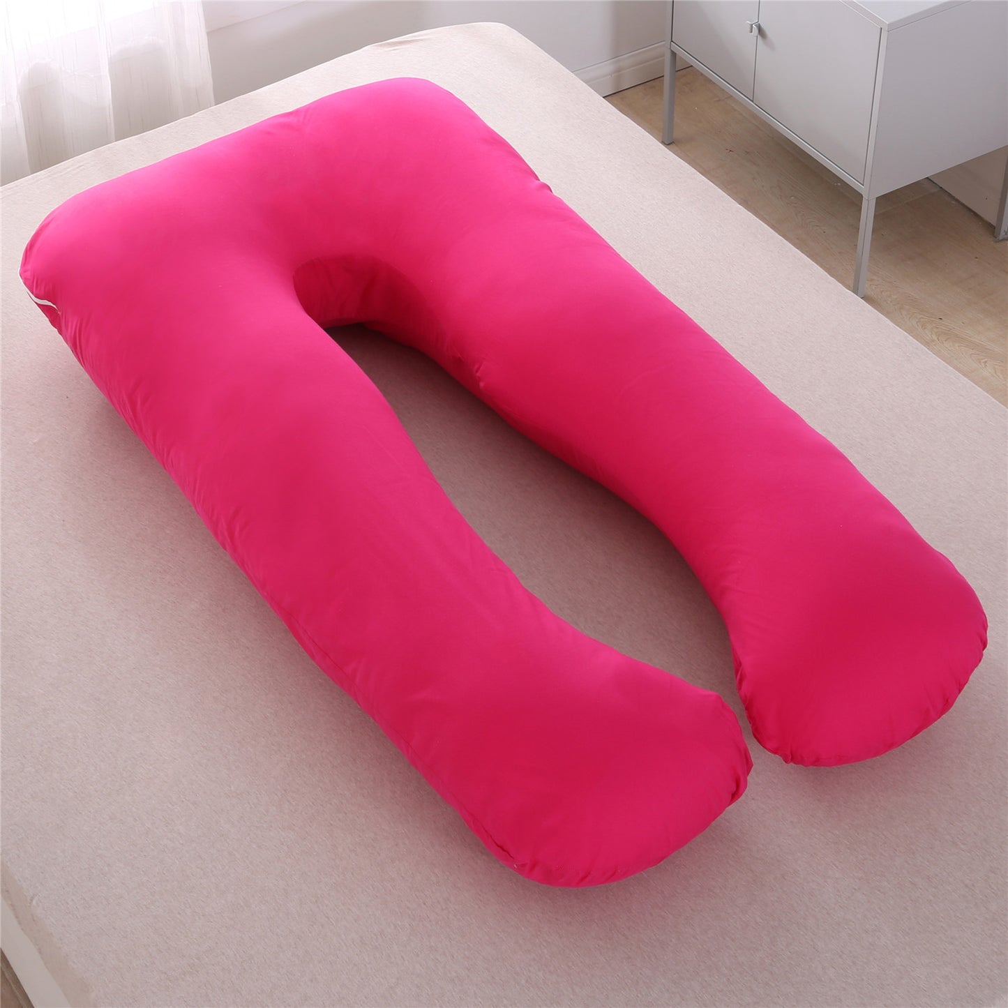 Multifunctional pregnant woman pillow side lying pillow cotton removable and washable U-shaped nap pillow cushion factory direct sales