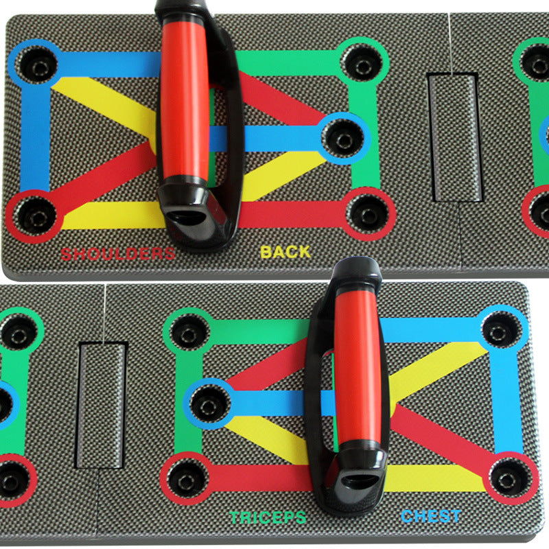 Push-up stand male fitness equipment s-shaped push-up exerciser beginner multifunctional push-up board