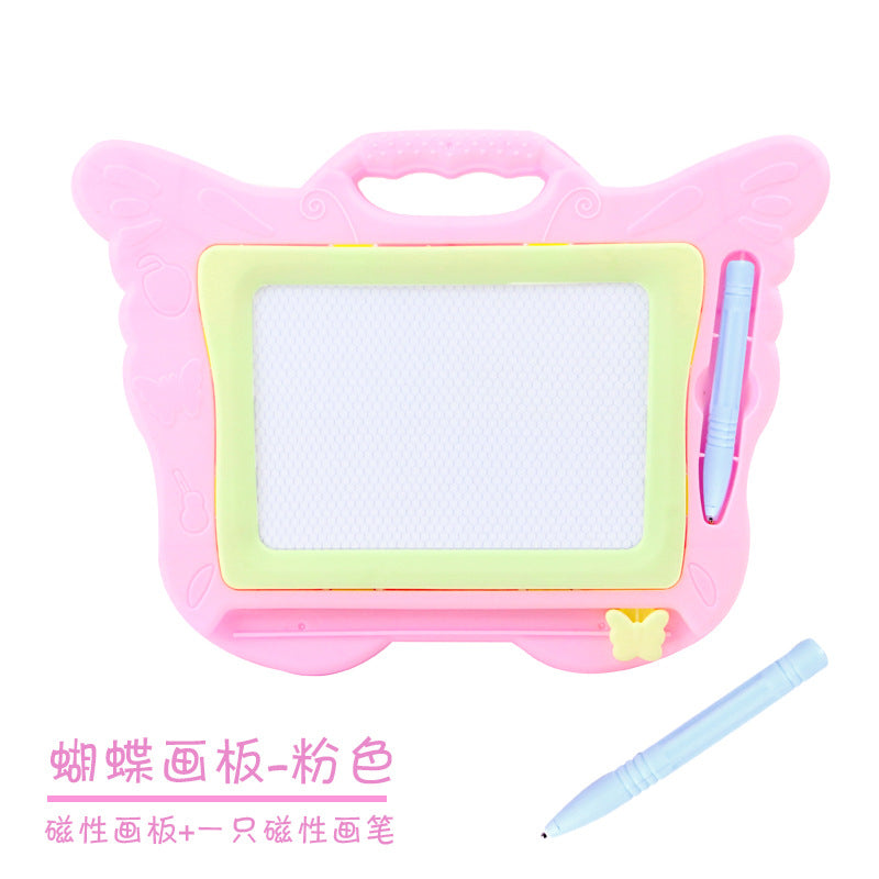 Children's drawing board color magnetic writing board infant puzzle small blackboard baby doodle toys 2-3-5 years old