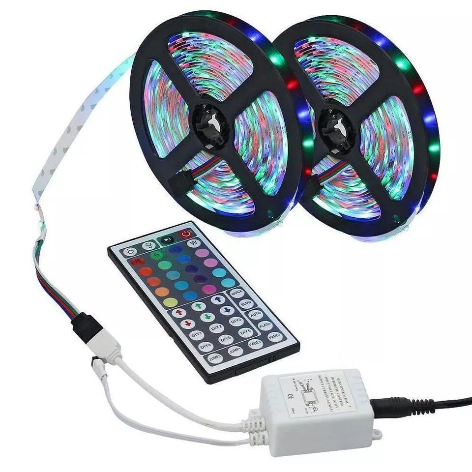 12v2835RGB colorful change light bar led light belt bare board is not waterproof 2A 24 key 44 key light belt set