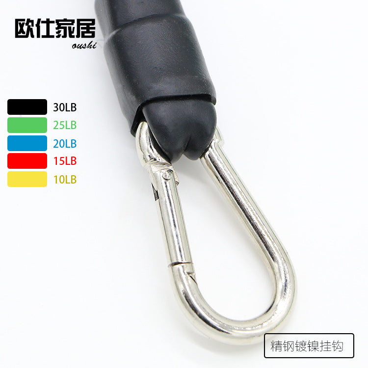 YOUGLE 11pcs/set Pull Rope Fitness Exercises Resistance Bands Latex Tubes Pedal Excerciser Body Training Workout Yoga