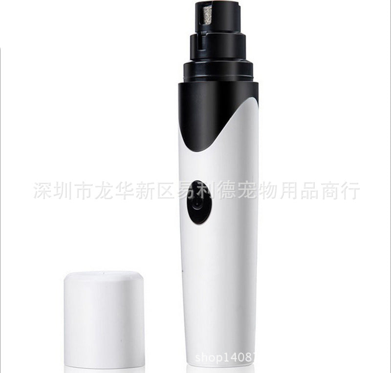Hot Selling New Pet Nail Polisher Electric Manicure Nail Clippers Cat and Dog Clean Nail Clipper Manicure Knife Amazon