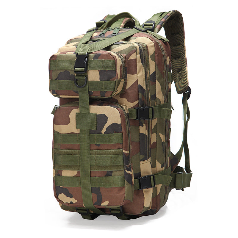 Spot 3P attack tactical backpack outdoor shoulder mountaineering backpack waterproof camouflage bag 35L medium 3P bag
