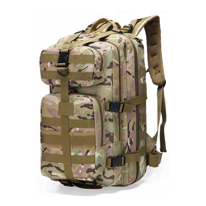 Spot 3P attack tactical backpack outdoor shoulder mountaineering backpack waterproof camouflage bag 35L medium 3P bag