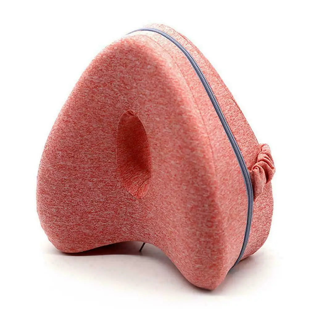 Newest Heart-Shaped Foam Memory Pillow  Memory Foam Leg Pillow Orthopaedic Pillow Back Hips Knee Support Relief Back Hips Wedge