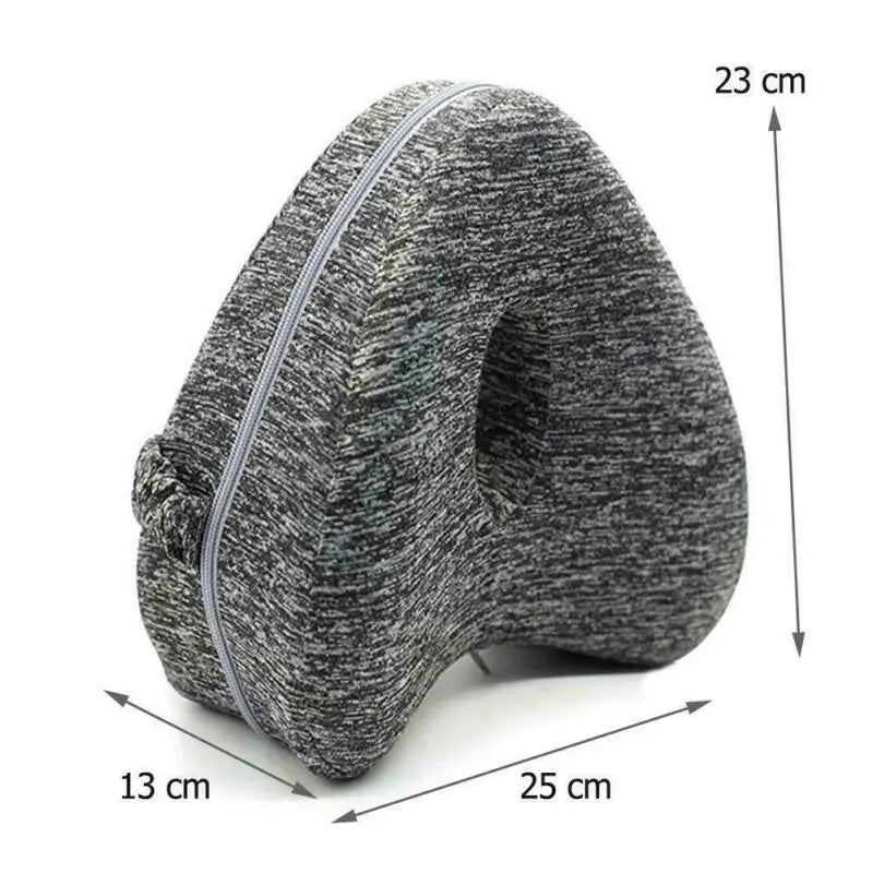 Newest Heart-Shaped Foam Memory Pillow  Memory Foam Leg Pillow Orthopaedic Pillow Back Hips Knee Support Relief Back Hips Wedge